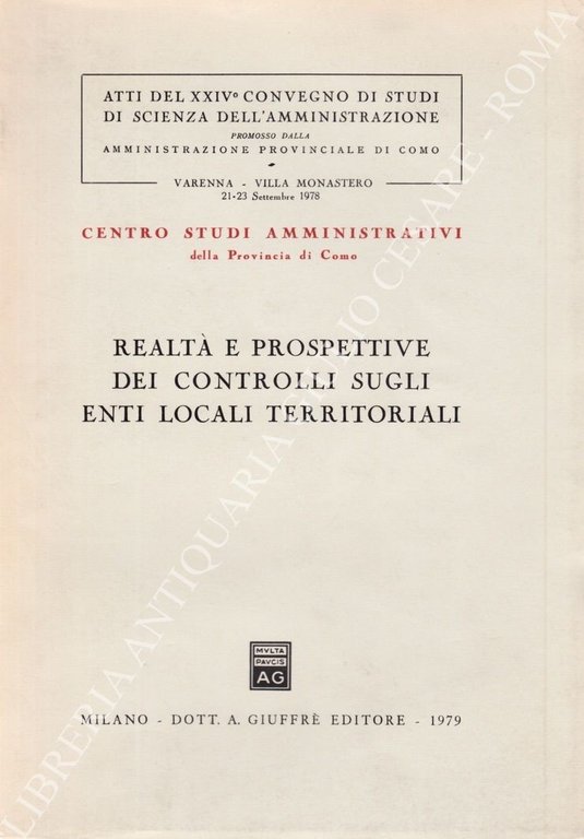 Realtà e prospettive dei controlli sugli enti locali territoriali. Centro … | Immagine Gallery 2
