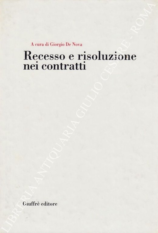 Recesso e risoluzione nei contratti | Immagine Gallery 2