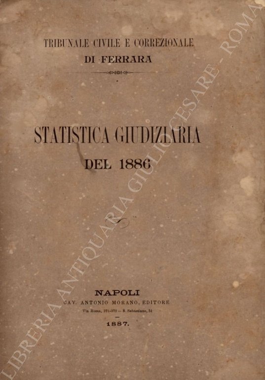 Relazione statistica dei lavori compiuti nel circondario del tribunale civile … | Immagine Gallery 2
