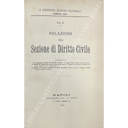 Relazioni della Sezione di Diritto Civile. Vol. II - 1: …