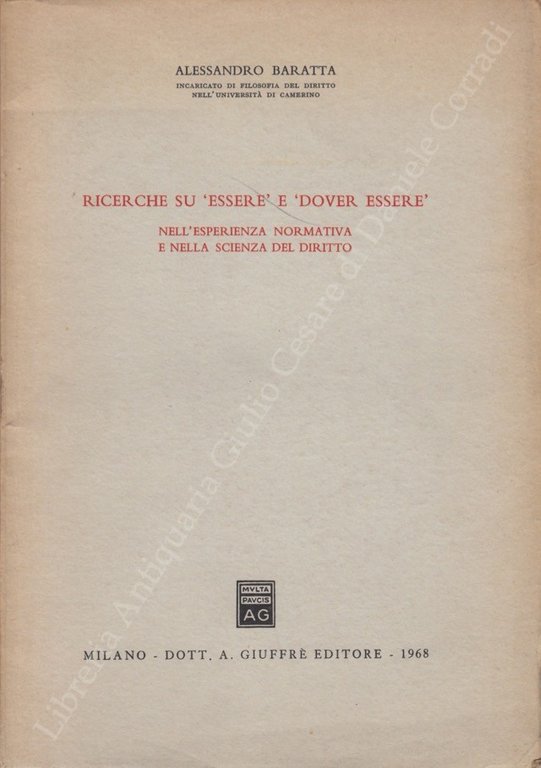 Ricerche su "Essere" e "Dover essere" nell'esperienza normativa e nella … | Immagine Gallery 2