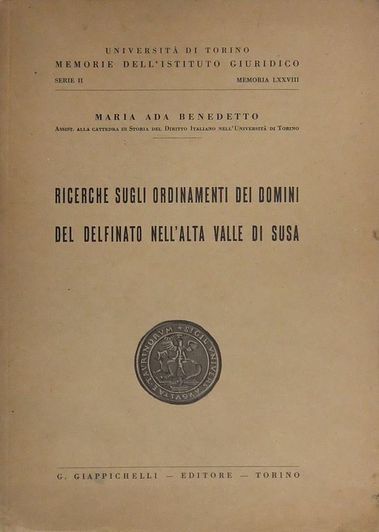 Ricerche sugli ordinamenti dei domini del delfinato nell'Alta Valle di … | Immagine Gallery 2