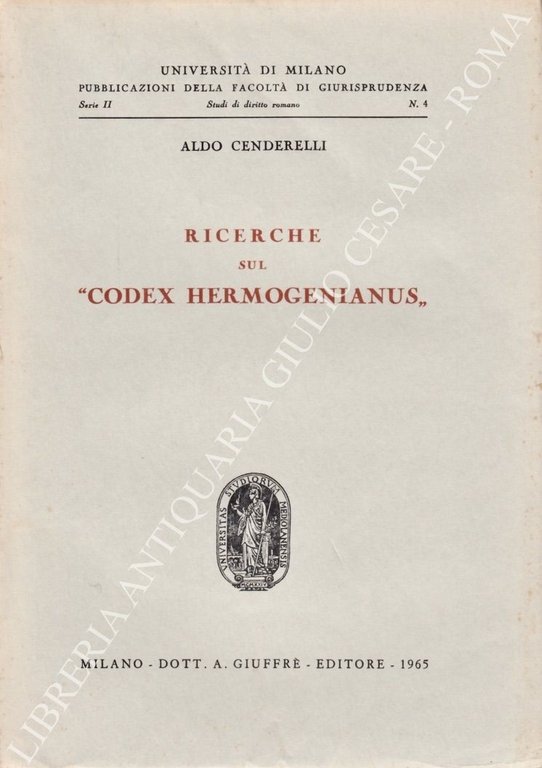 Ricerche sul "Codex Hermogenianus" | Immagine Gallery 2