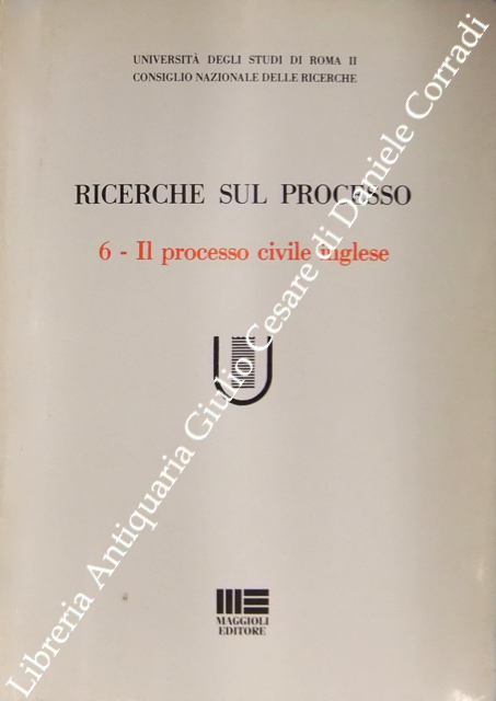 Ricerche sul processo. N. 6 - Il processo civile inglese | Immagine Gallery 2