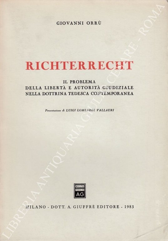 Richterrecht. Il problema della libertà e autorità giudiziale nella dottrina … | Immagine Gallery 2