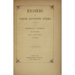 Ricordi sul Conte Giuseppe Stara. 15 giugno 1878