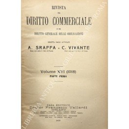 Rivista del Diritto Commerciale e del diritto generale delle obbligazioni. …