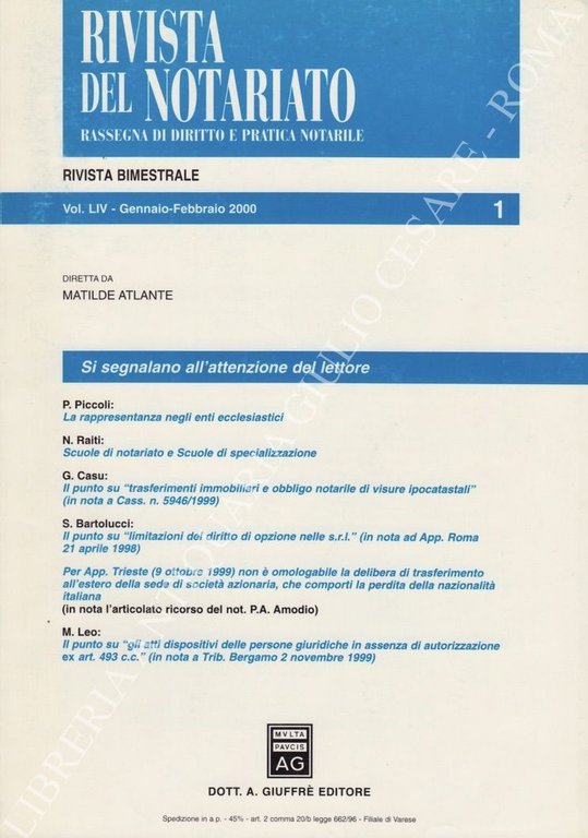 Rivista del Notariato. Rassegna di diritto e pratica notarile. Anno … | Immagine Gallery 2