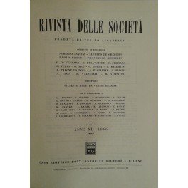 Rivista delle società. Fondata da Tullio Ascarelli. Diretta da: Giuseppe …
