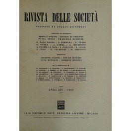 Rivista delle società. Fondata da Tullio Ascarelli. Diretta da: Giuseppe …