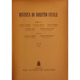 Rivista di diritto civile. Anno II - 1956