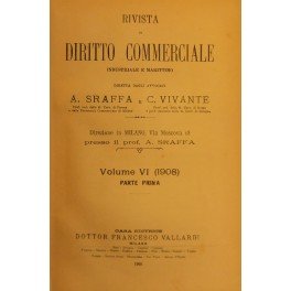 Rivista di Diritto Commerciale Industriale e Marittimo. Diretta da A. …