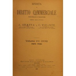 Rivista di Diritto Commerciale Industriale e Marittimo. Diretta da A. …