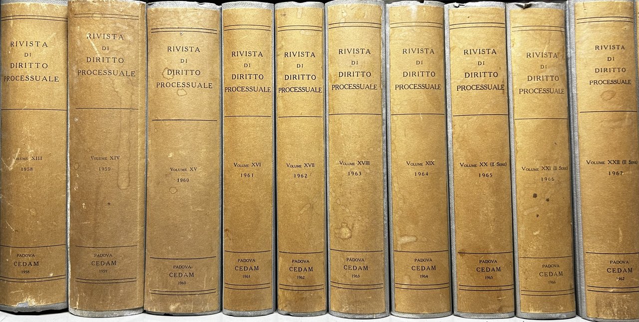 Rivista di Diritto Processuale Civile. Diretta da: Francesco Carnelutti, Giuseppe … | Immagine principale