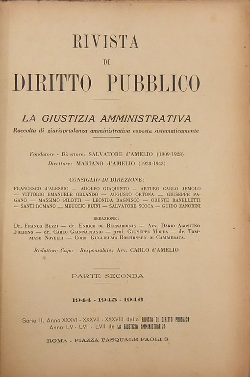 Rivista di Diritto Pubblico. La giustizia amministrativa. Parte II | Immagine Gallery 2