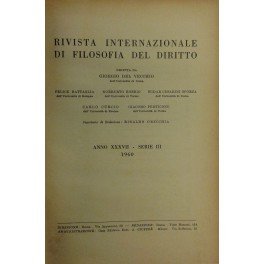 Rivista Internazionale di Filosofia del Diritto. Diretta da G. Del …