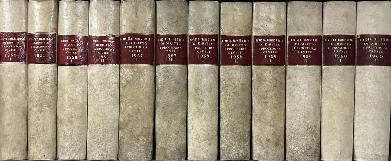 Rivista trimestrale di diritto e procedura civile. Fondata da: A. … | Immagine principale