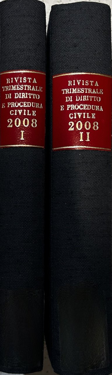 Rivista trimestrale di diritto e procedura civile. Fondata da: A. … | Immagine principale