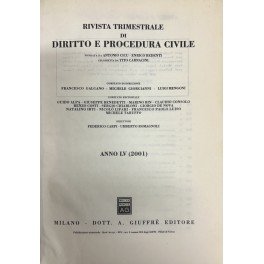 Rivista trimestrale di diritto e procedura civile. Fondata da: A. … | Immagine Gallery 2