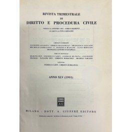 Rivista trimestrale di diritto e procedura civile. Fondata da: A. … | Immagine Gallery 2