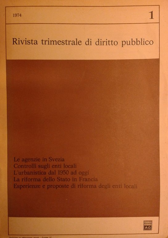 Rivista trimestrale di diritto pubblico. Fondata da Guido Zanobini. Diretta … | Immagine Gallery 2
