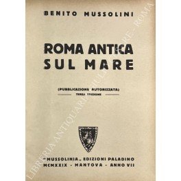Roma antica sul mare. Pubblicazione autorizzata