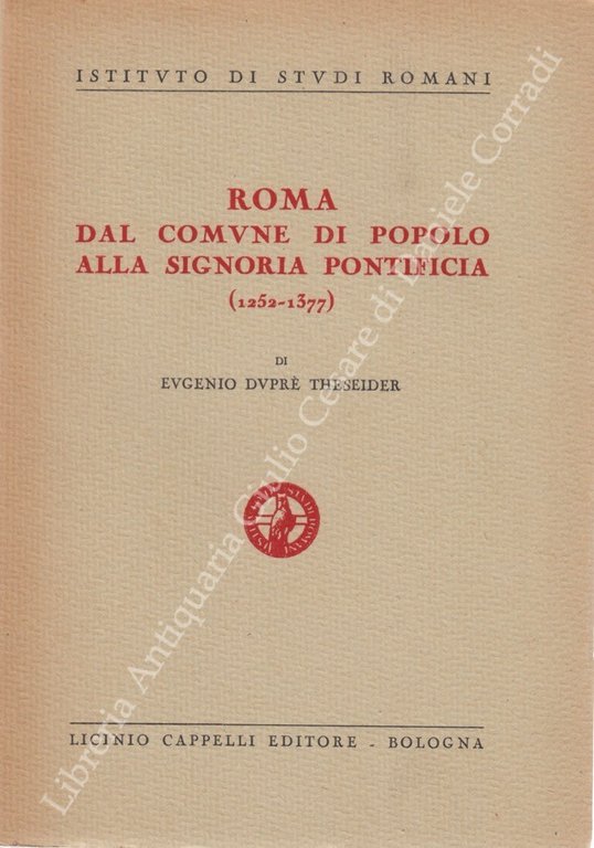 Roma dal Comune di popolo a Signoria pontificia (1252-1377) | Immagine Gallery 2