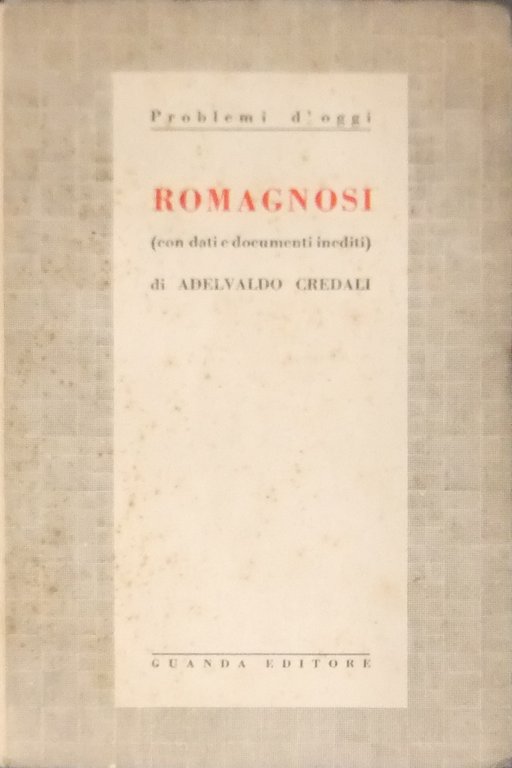 Romagnosi. (Con dati e documenti inediti) | Immagine Gallery 2