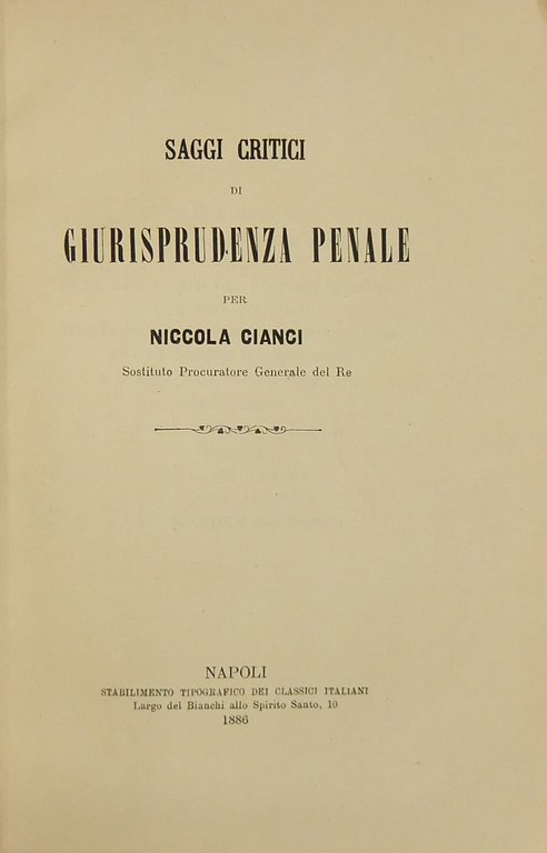 Saggi critici di giurisprudenza penale | Immagine Gallery 2