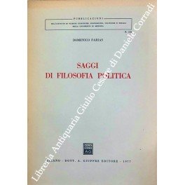 Saggi di filosofia politica