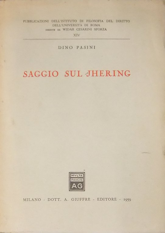 Saggio sul Jhering | Immagine Gallery 2