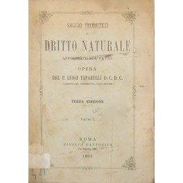 Saggio teoretico di dritto naturale appoggiato sul fatto