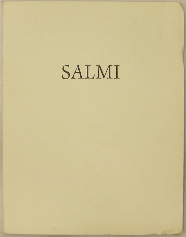 Salmi. Versione di alcuni Salmi dovuta a Luigi Santucci. Edizione … | Immagine Gallery 2
