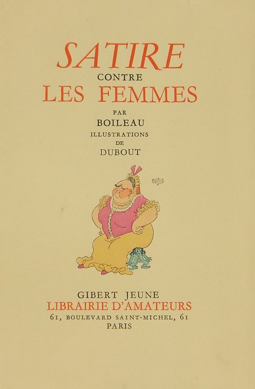Satire contre les femmes. Illustrations de Dubout | Immagine Gallery 2