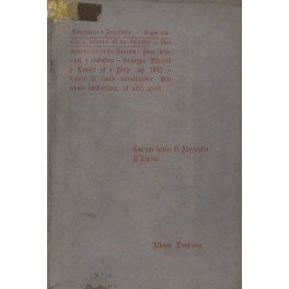 Scaramucce e avvisaglie. Saggi storici e letterari di un bibliofilo. …