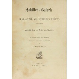 Schiller-Galerie. Charaktere aus Schiller's Werken. Geseichnet von Friedrich Pecht und …