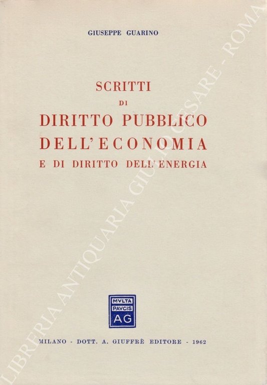 Scritti di diritto pubblico dell'economia e di diritto dell'energia | Immagine Gallery 2
