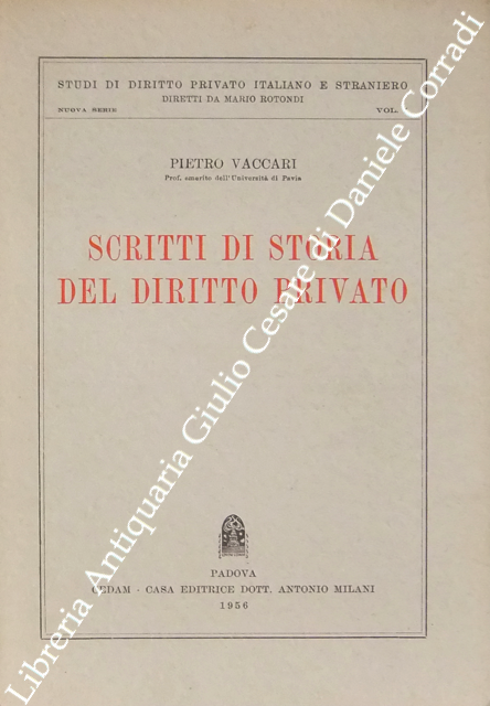 Scritti di storia del diritto privato | Immagine Gallery 2