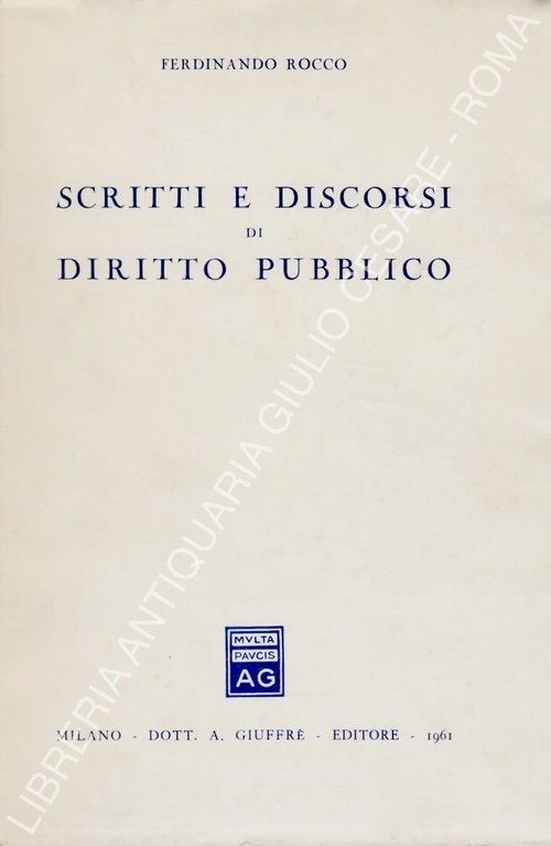 Scritti e discorsi di diritto pubblico | Immagine Gallery 2