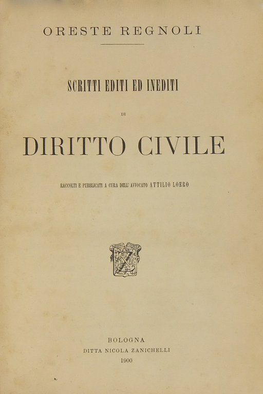 Scritti editi ed inediti di diritto civile raccolti e pubblicati … | Immagine Gallery 2