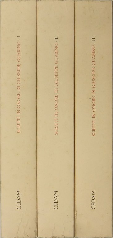 Scritti in onore di Giuseppe Guarino | Immagine Gallery 2