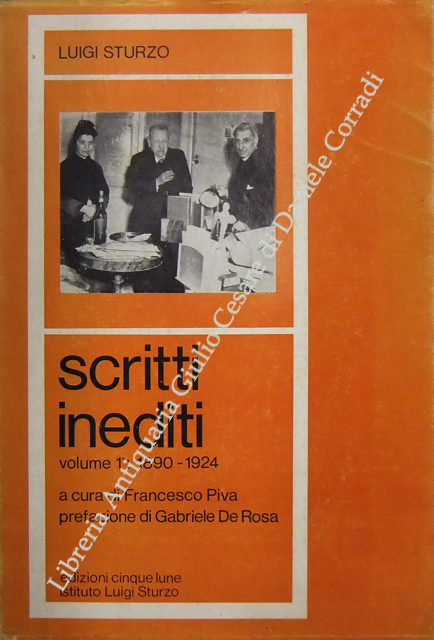 Scritti inediti. Vol. I - 1890-1924. A cura di Francesco … | Immagine Gallery 2