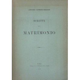 Scritti sul matrimonio