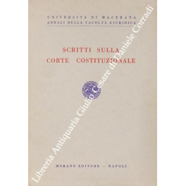 Scritti sulla Corte costituzionale