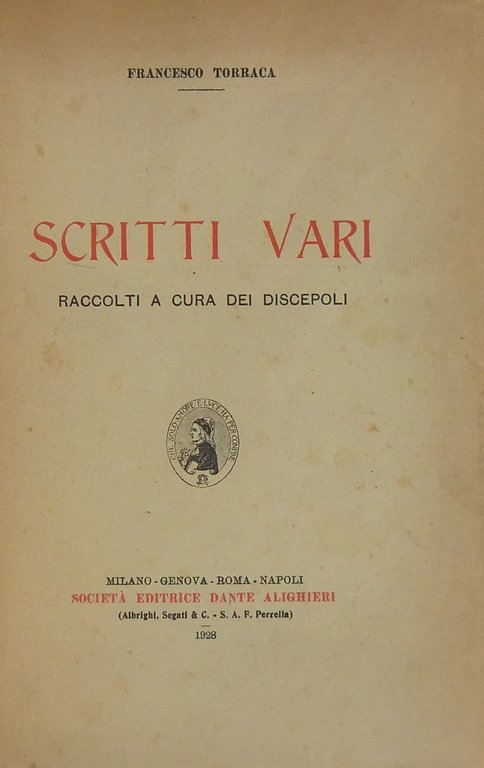 Scritti vari. Raccolti a cura dei discepoli. Scritti vari raccolti … | Immagine Gallery 2