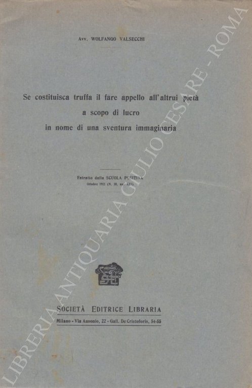 Se costituisca truffa il fare appello all'altrui pietà a scopo … | Immagine Gallery 2