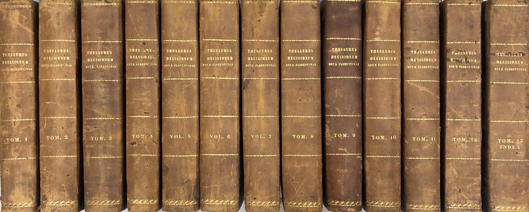 Selectarum Rotae Florentinae decisionum thesaurus ex bibliotheca Johannis Pauli Ombrosi. … | Immagine Gallery 2