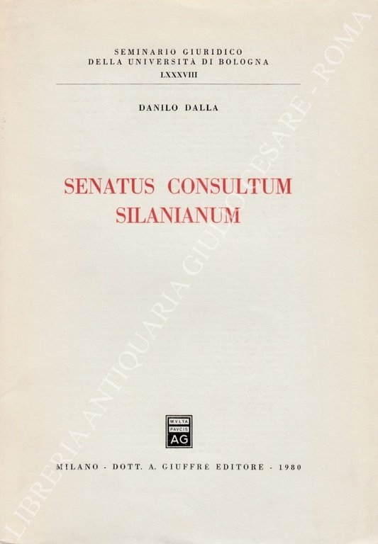 Senatus consultum Silanianum | Immagine Gallery 2