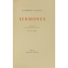 Sermones. Ex editione a D.R. Shackleton Bailey parata. Curavit C. …