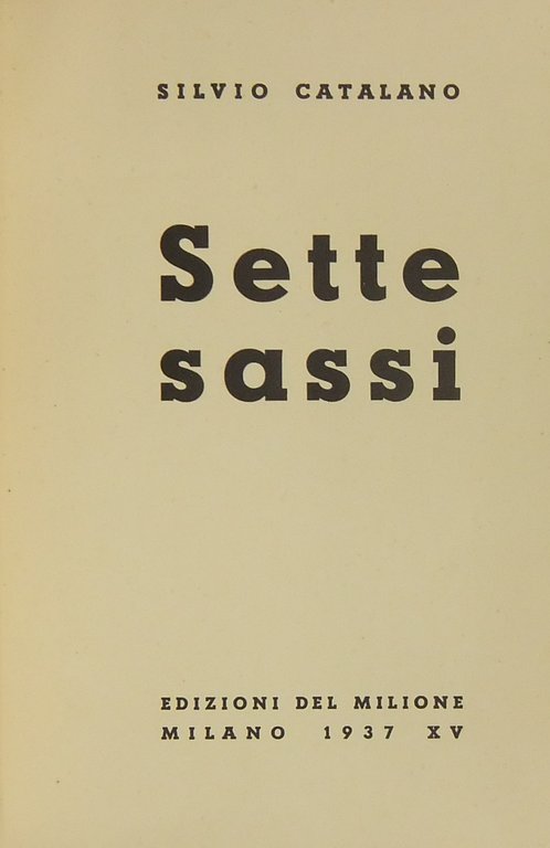 Sette sassi | Immagine Gallery 2